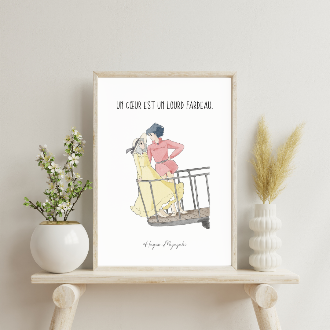 Affiche citation Le château ambulant