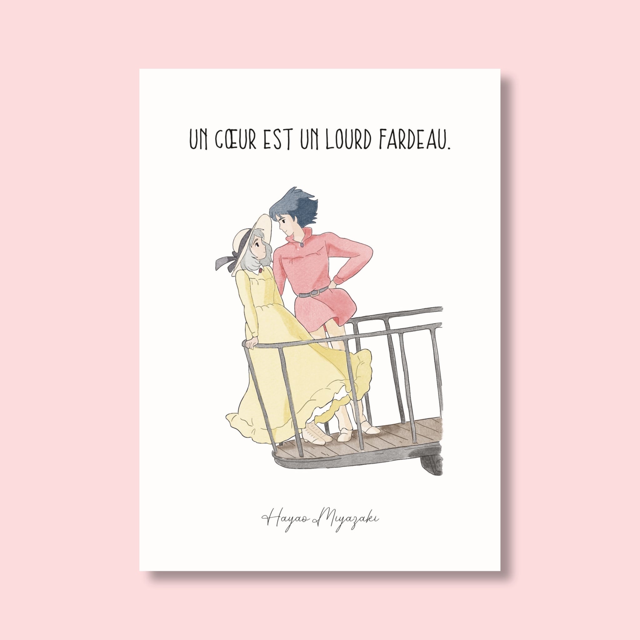 Affiche citation Le château ambulant