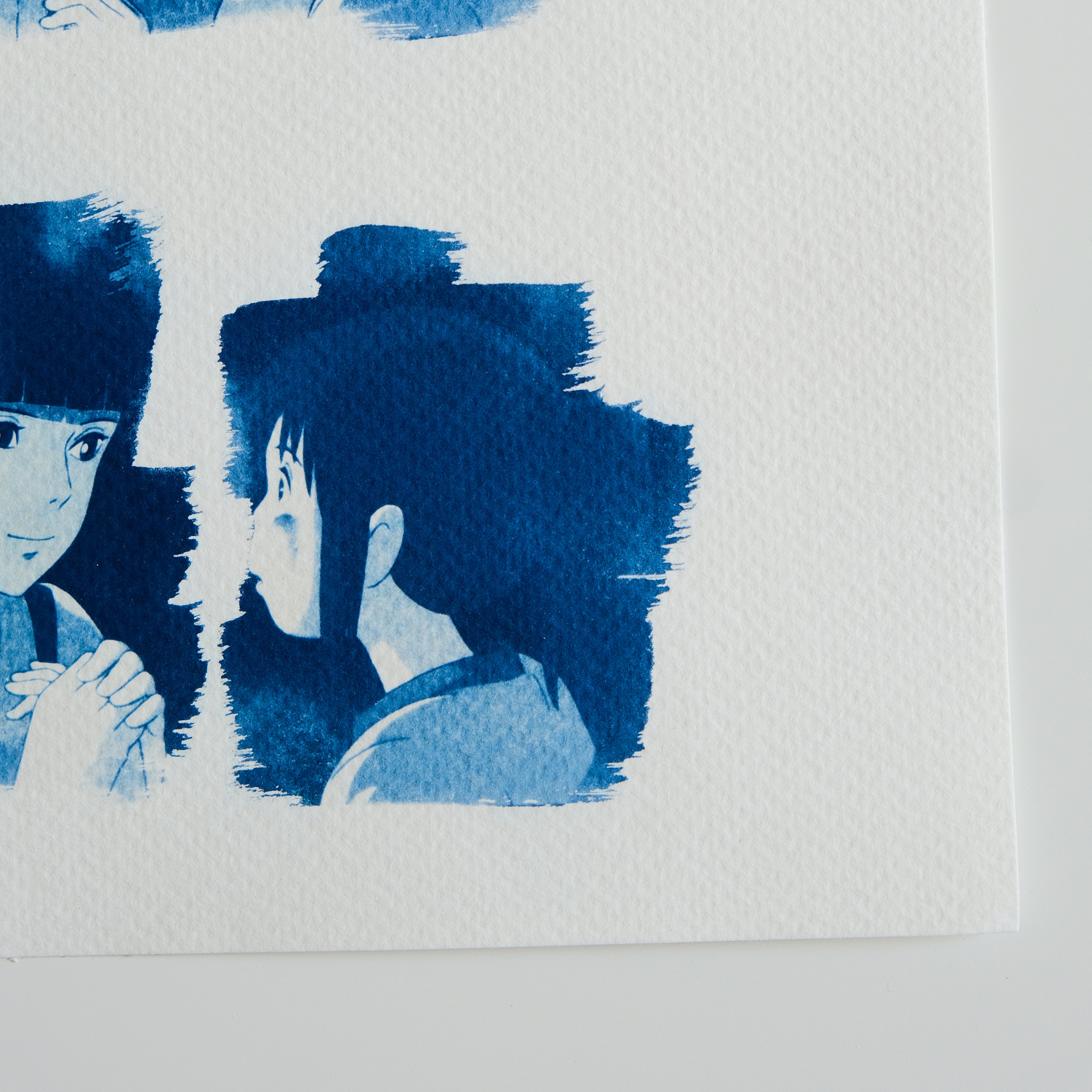 Cyanotype Le voyage de Chihiro