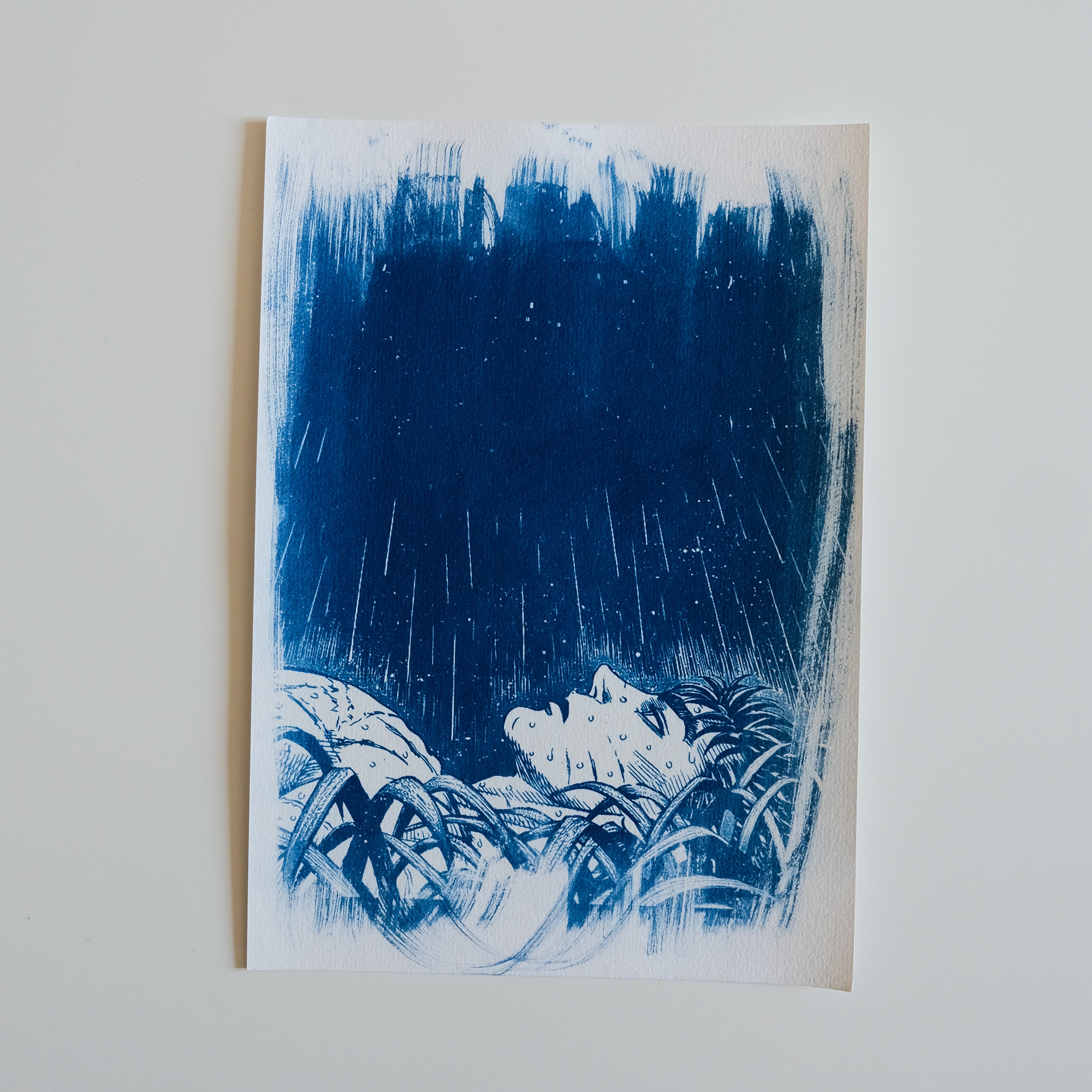Cyanotype Berserk Guts