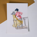 Aquarelle Le château ambulant