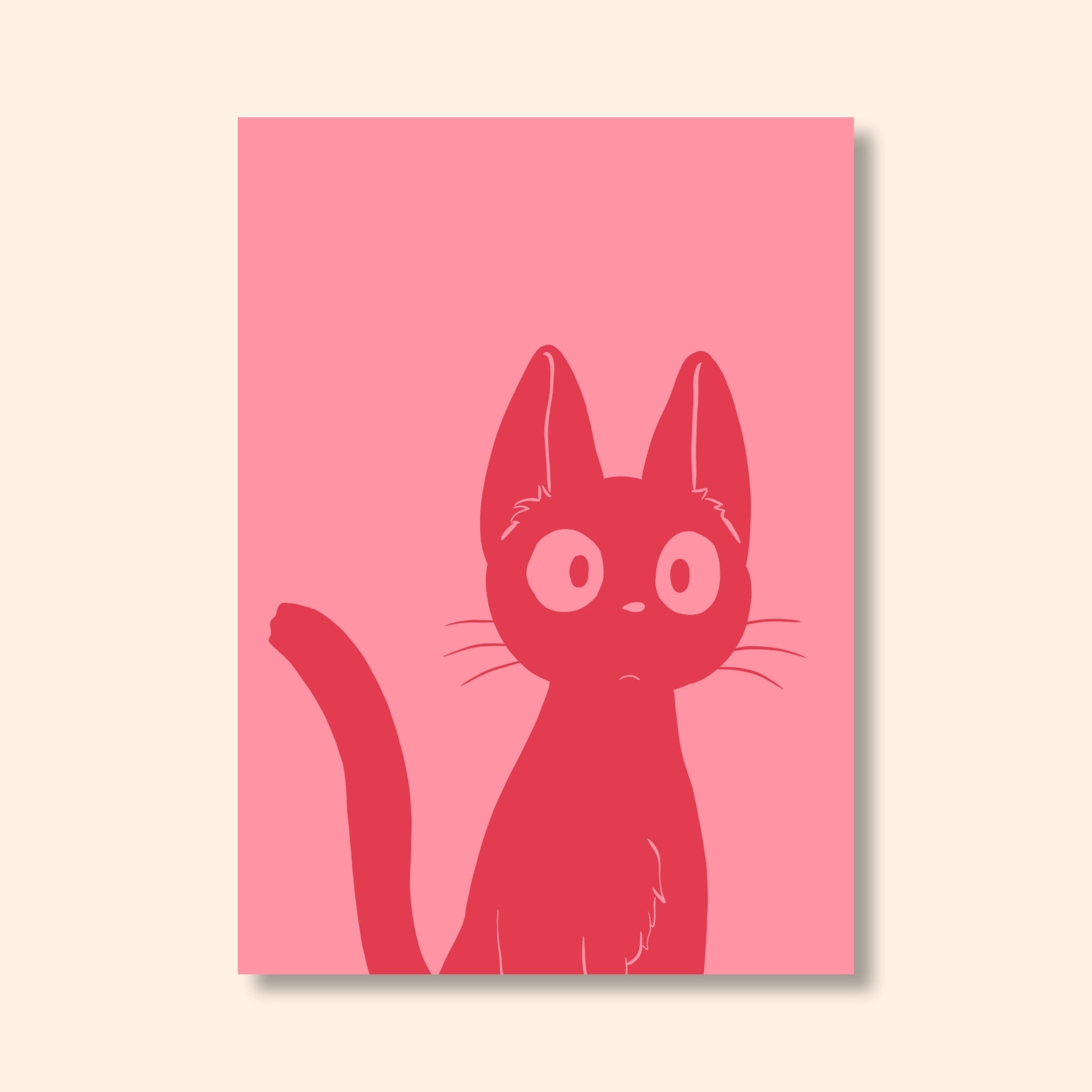 Affiche colorée Jiji