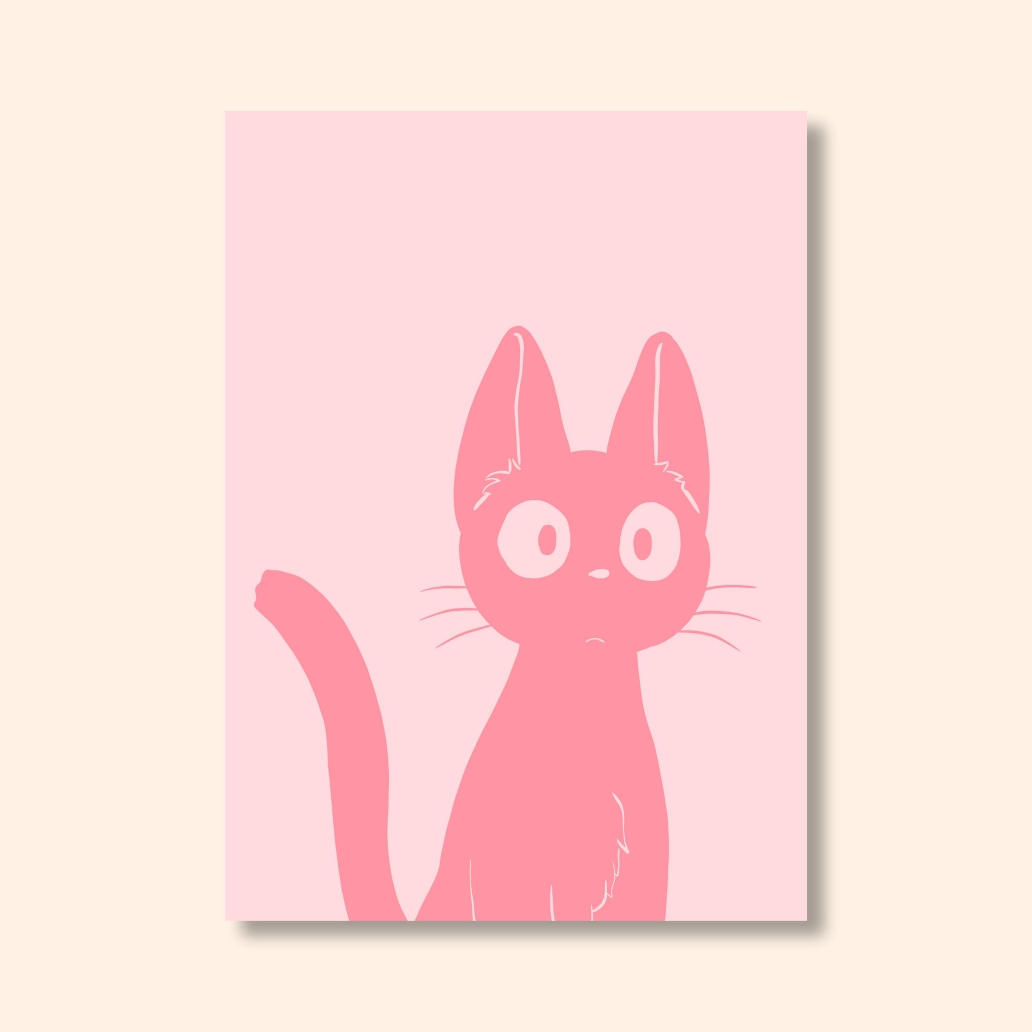 Affiche colorée Jiji