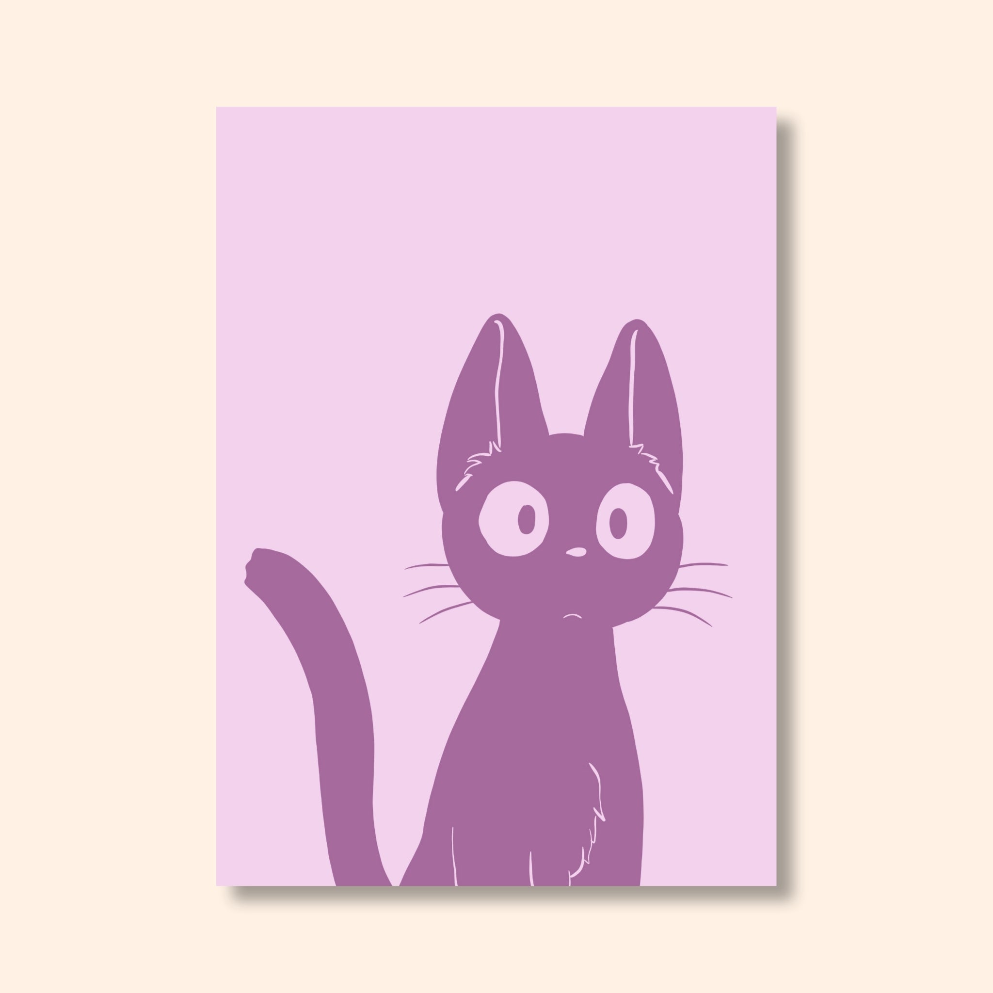 Affiche colorée Jiji