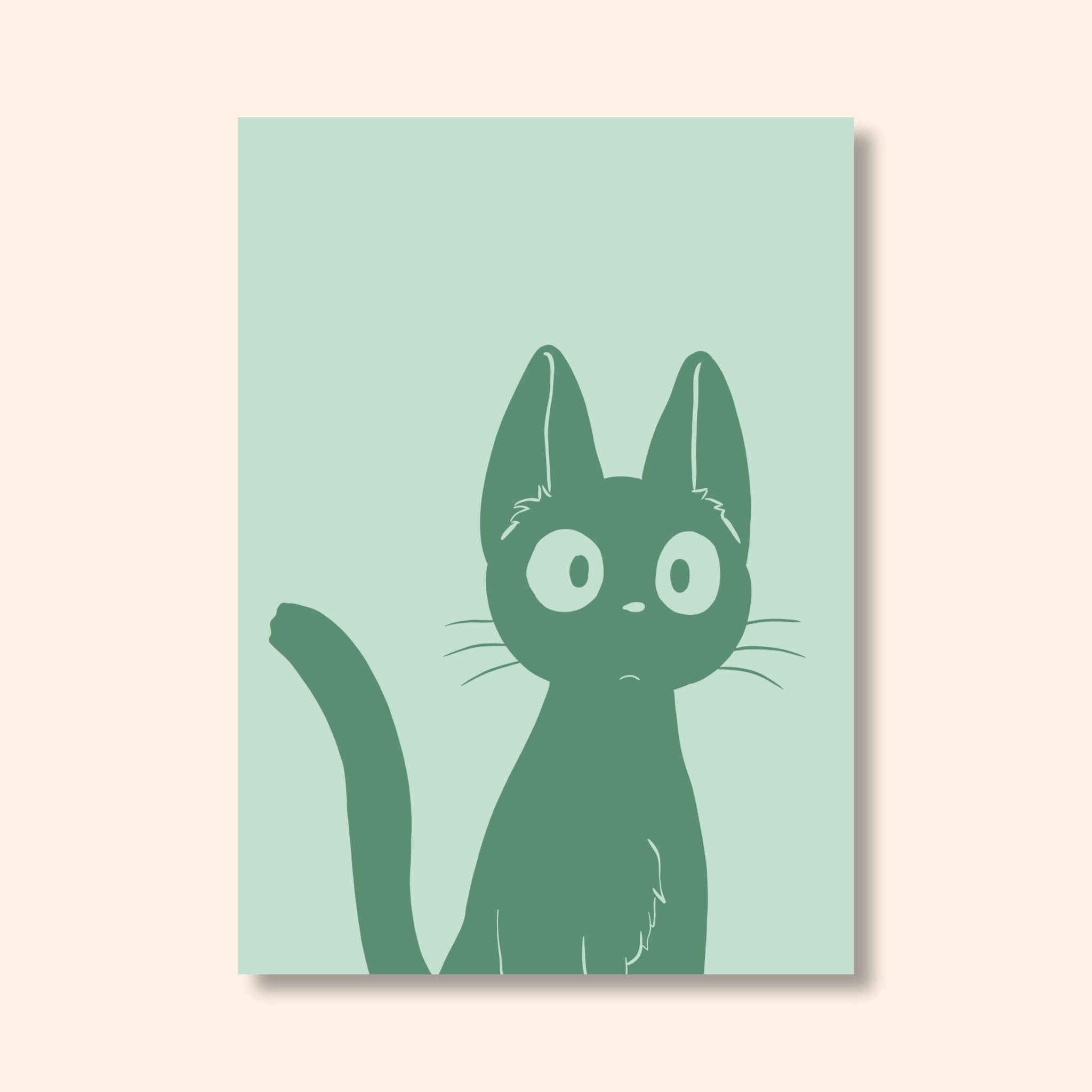 Affiche colorée Jiji