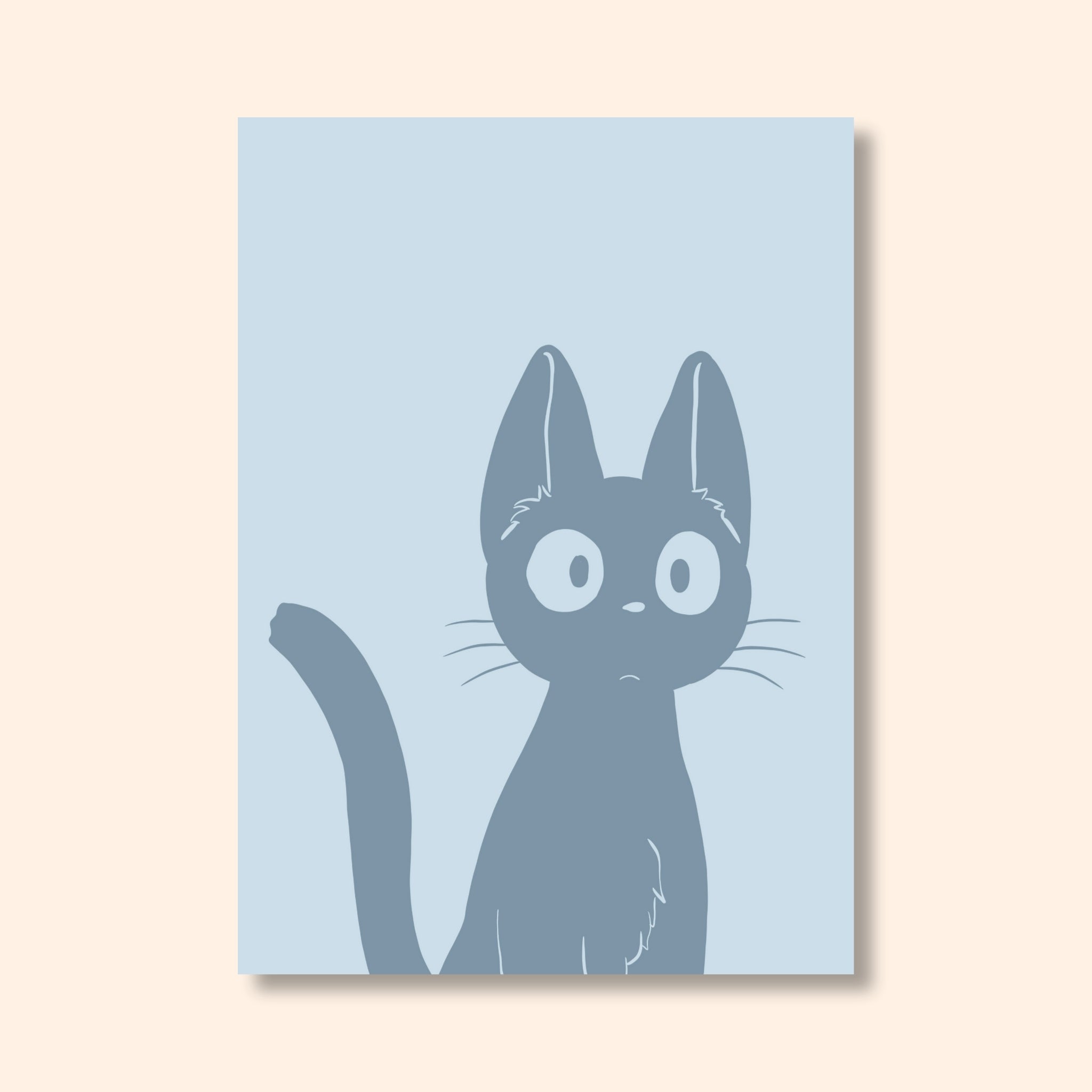 Affiche colorée Jiji