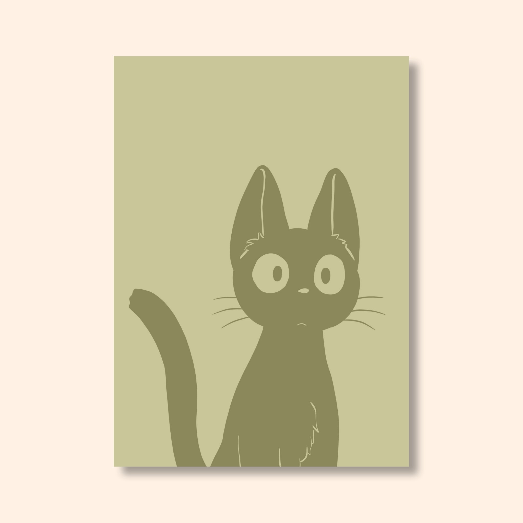 Affiche colorée Jiji