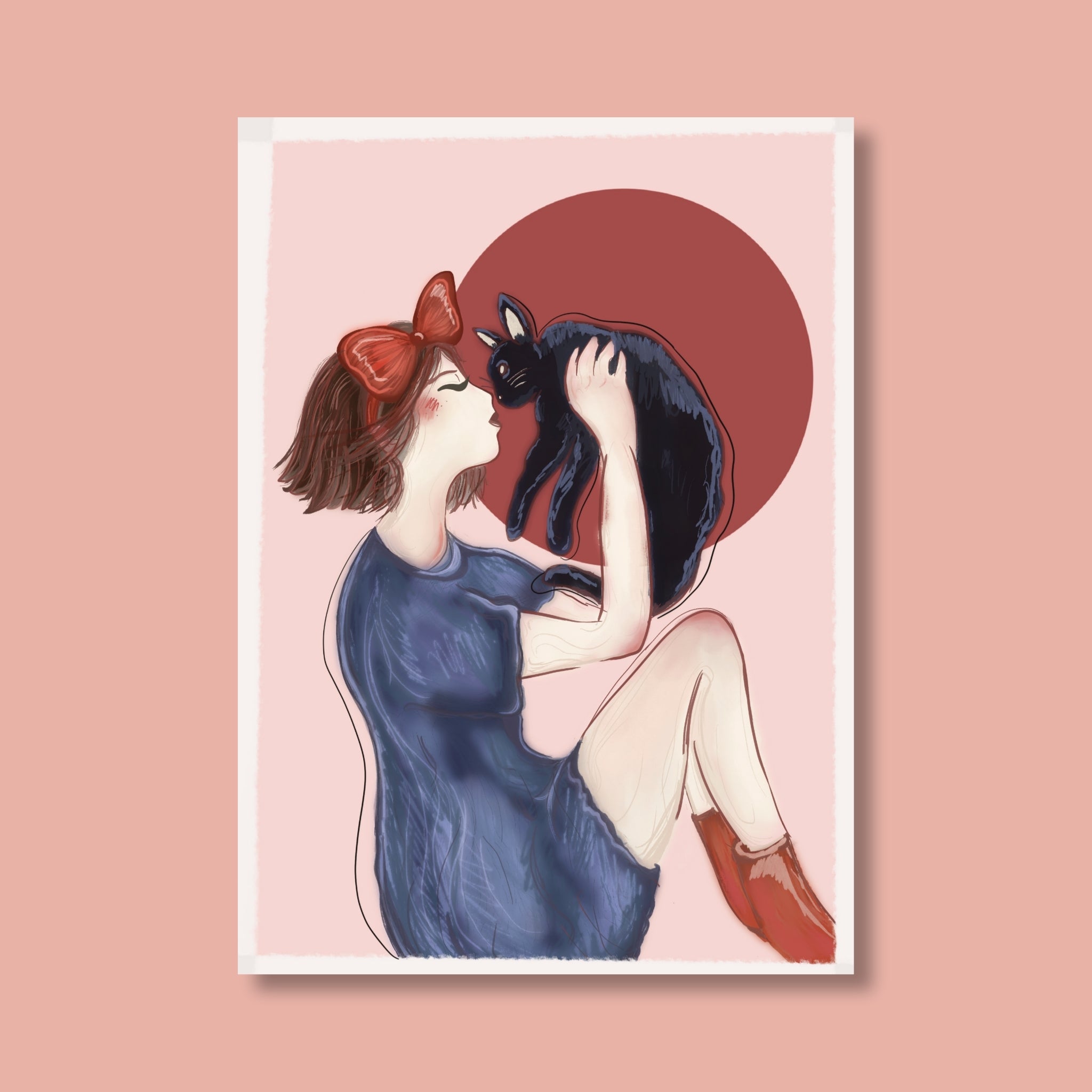 Affiche Kiki et son chat