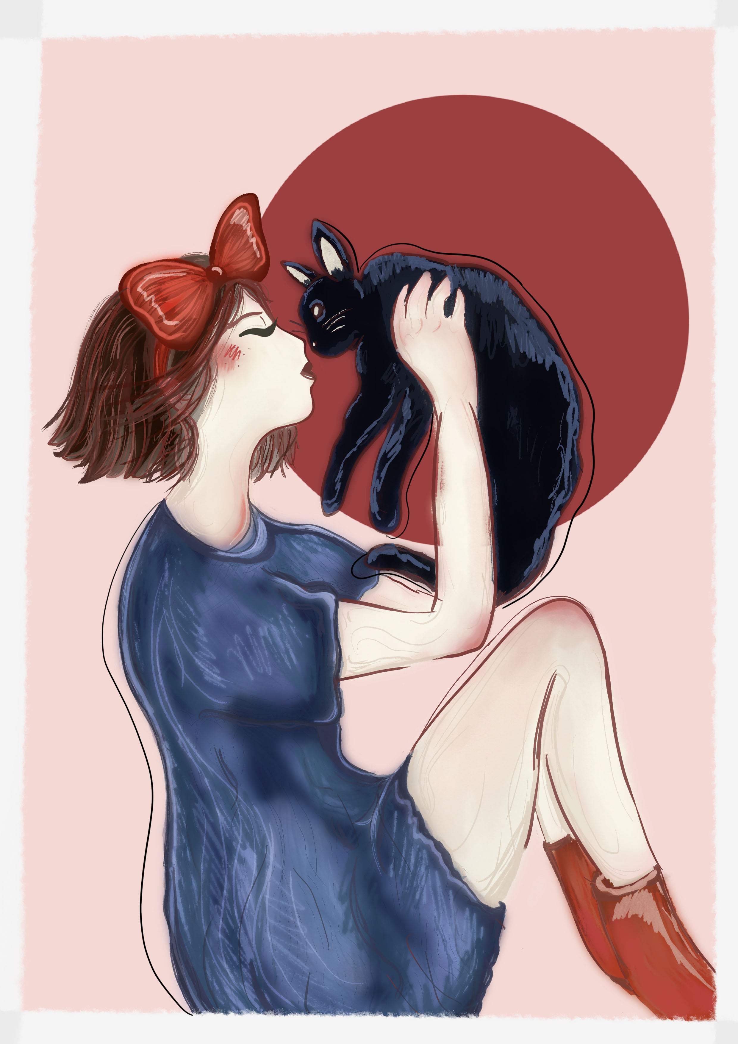 Affiche Kiki et son chat