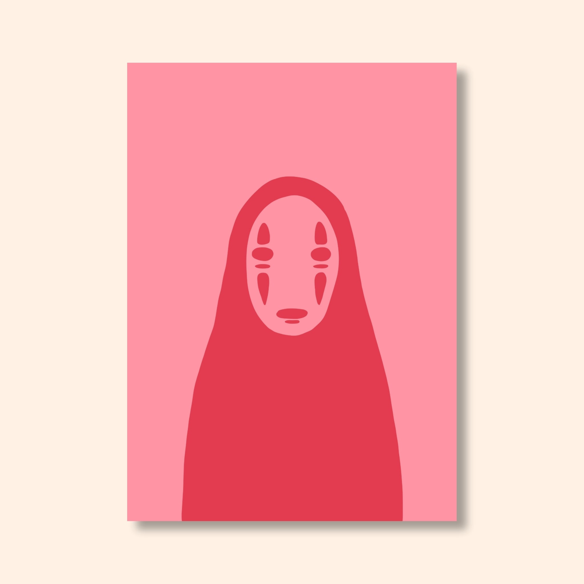 Affiche colorée Sans visage