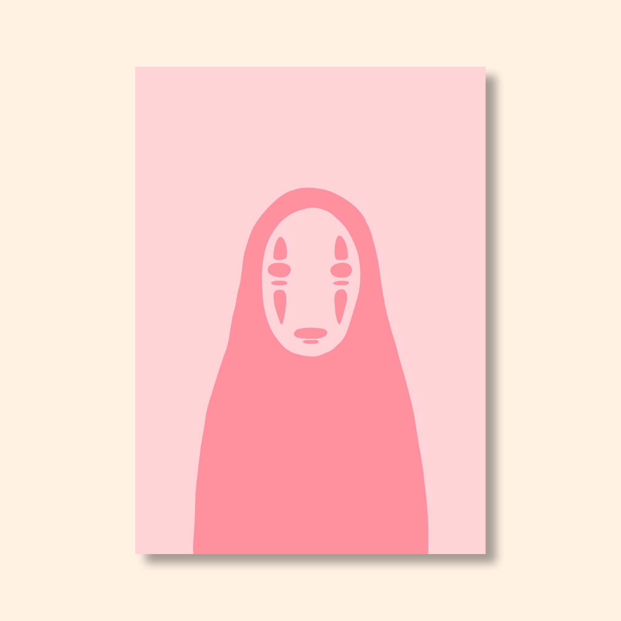 Affiche colorée Sans visage