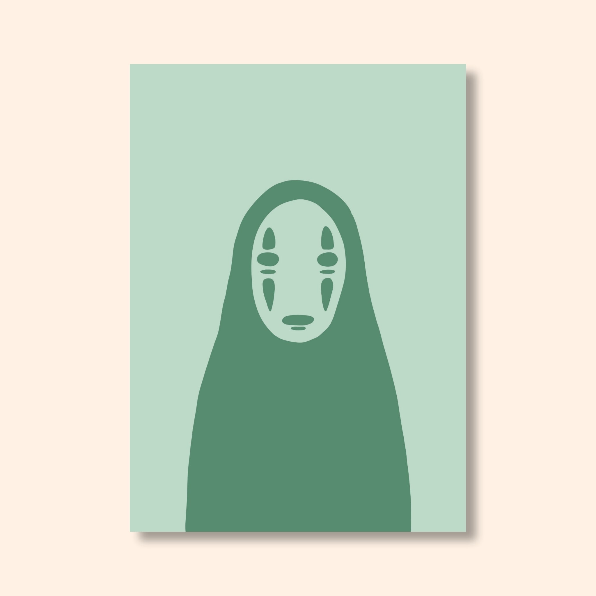 Affiche colorée Sans visage