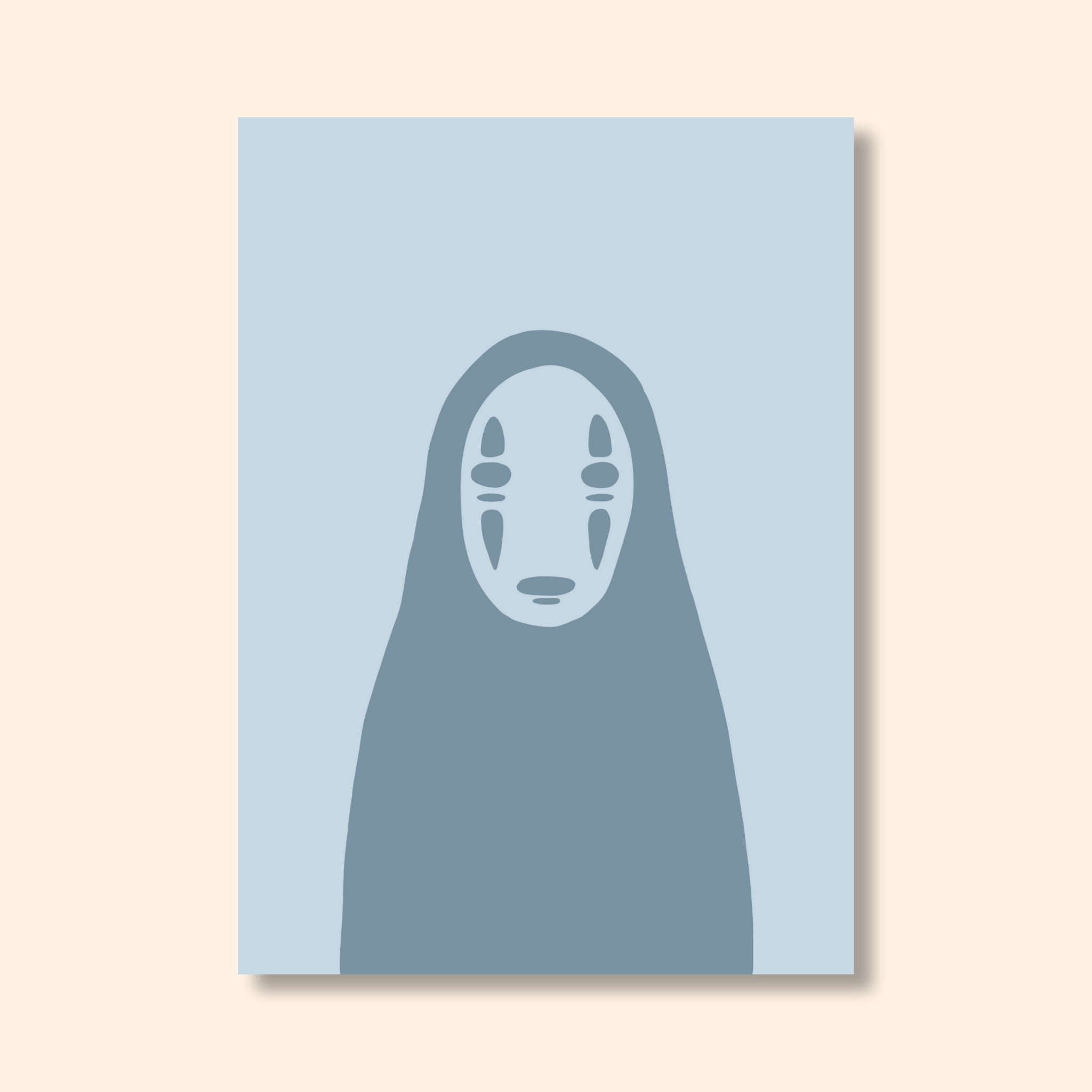 Affiche colorée Sans visage