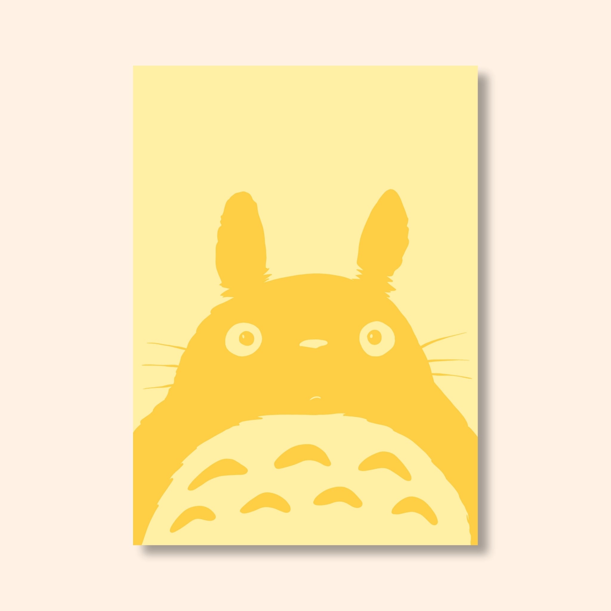 Affiche colorée Totoro