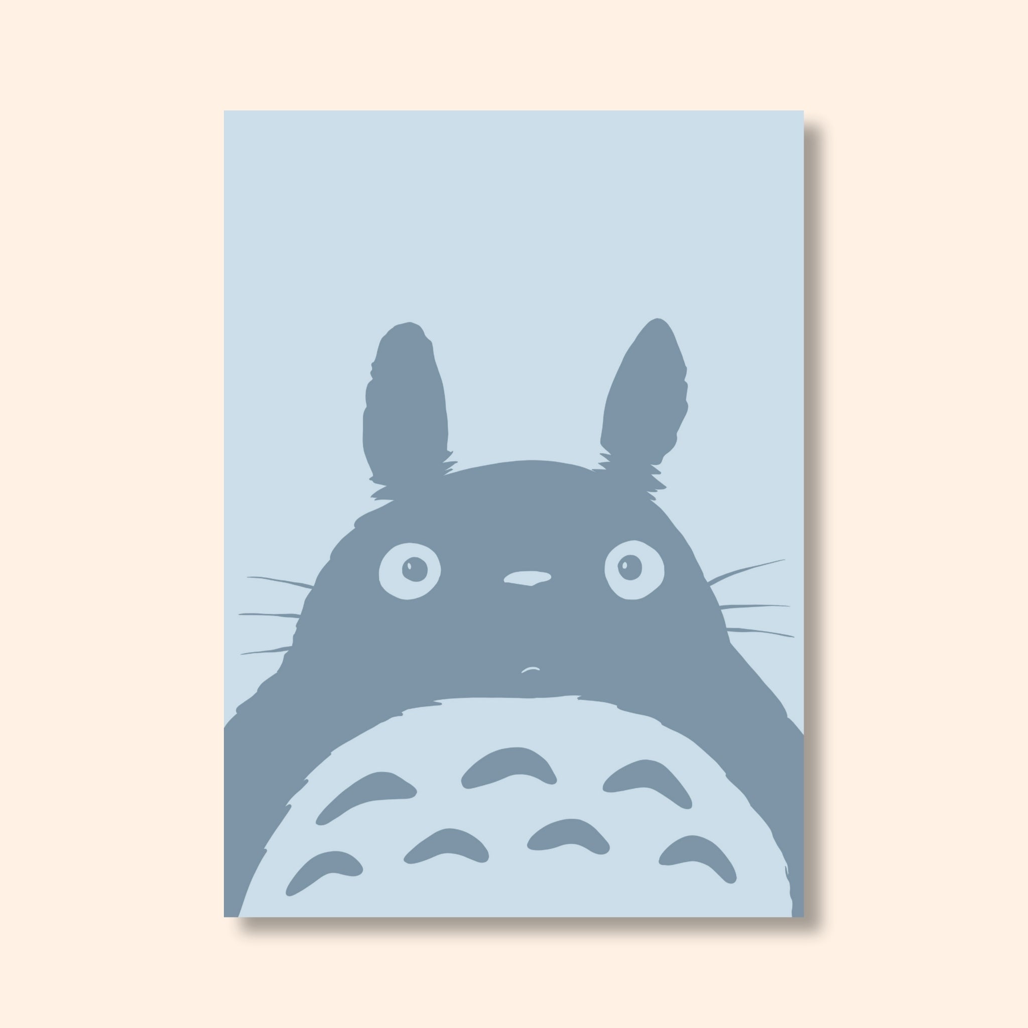 Affiche colorée Totoro